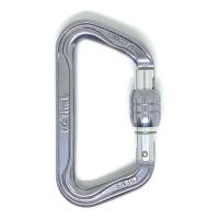 iclimb 217B-SLS 手鎖鍛造D型鉤環 銀色 30kn